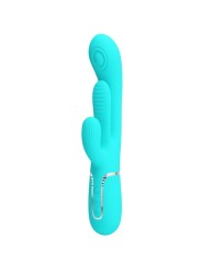 PRETTY LOVE SHANIA TRIPLE VIBRADOR RABBIT MULTIFUNCION 3 EN 1