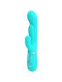 PRETTY LOVE SHANIA TRIPLE VIBRADOR RABBIT MULTIFUNCION 3 EN 1