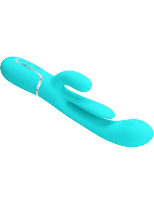 PRETTY LOVE SHANIA TRIPLE VIBRADOR RABBIT MULTIFUNCION 3 EN 1 PRETTY LOVE SHANIA TRIPLE VIBRADOR RABBIT MULTIFUNCION 3 EN 1