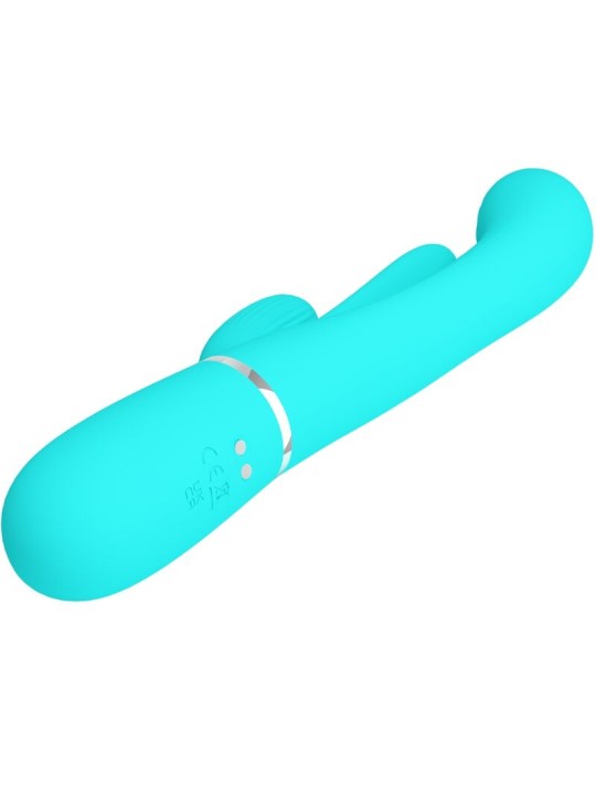 PRETTY LOVE SHANIA TRIPLE VIBRADOR RABBIT MULTIFUNCION 3 EN 1 PRETTY LOVE SHANIA TRIPLE VIBRADOR RABBIT MULTIFUNCION 3 EN 1