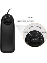 BAILE CATOBLEPAS VIBRADOR REALISTICO 206 CM NATURAL CONTROL REMOTO