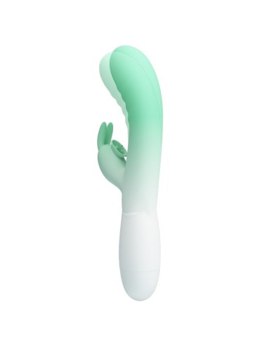 PRETTY LOVE CERBERUS VIBRADOR RABBIT 3O VIBRACIONES VERDE