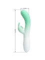 PRETTY LOVE CERBERUS VIBRADOR RABBIT 3O VIBRACIONES VERDE
