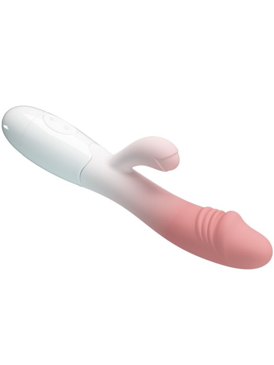 PRETTY LOVE SNAPPY VIBRADOR RABBIT 3O VIBRACIONES ROSA