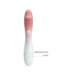 PRETTY LOVE SNAPPY VIBRADOR RABBIT 3O VIBRACIONES ROSA