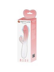 PRETTY LOVE SNAPPY VIBRADOR RABBIT 3O VIBRACIONES ROSA