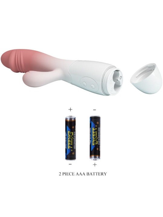 PRETTY LOVE SNAPPY VIBRADOR RABBIT 3O VIBRACIONES ROSA