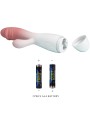 PRETTY LOVE SNAPPY VIBRADOR RABBIT 3O VIBRACIONES ROSA
