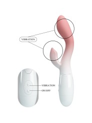 PRETTY LOVE BRIGHTY VIBRADOR PUNTO G ESTIMULADOR CLITORIS 30 VIBRACIONES ROSA