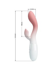 PRETTY LOVE BRIGHTY VIBRADOR PUNTO G ESTIMULADOR CLITORIS 30 VIBRACIONES ROSA