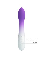 PRETTY LOVE BISHOP VIBRADOR PUNTO G 30 VIBRACIONES MORADO