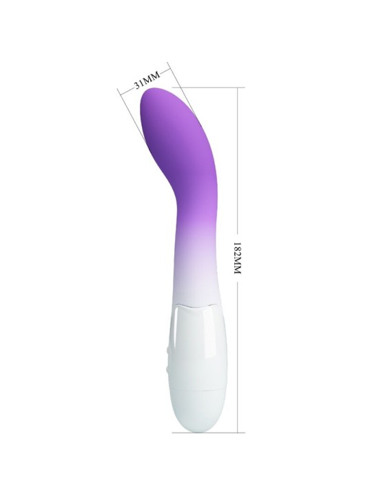PRETTY LOVE BISHOP VIBRADOR PUNTO G 30 VIBRACIONES MORADO