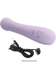 PRETTY LOVE ROSOLYN VIBRADOR RABBIT 10 VIBRACIONES MORADO