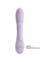 PRETTY LOVE ROSOLYN VIBRADOR RABBIT 10 VIBRACIONES MORADO