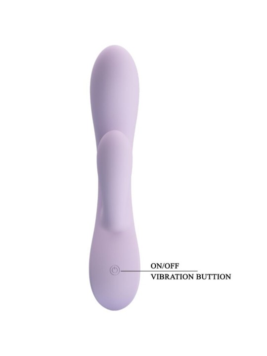 PRETTY LOVE ROSOLYN VIBRADOR RABBIT 10 VIBRACIONES MORADO