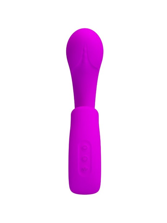PRETTY LOVE SIBEL VIBRADOR PUNTO G ESTIMULADOR CLITORIS 10 VIBRACIONES MORADO