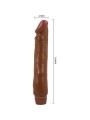 BAILE JACK VIBRADOR REALISTICO 26 CM MULATO