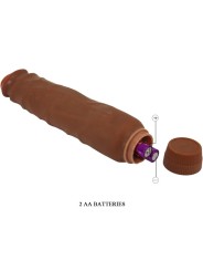 BAILE JACK VIBRADOR REALISTICO 26 CM MULATO