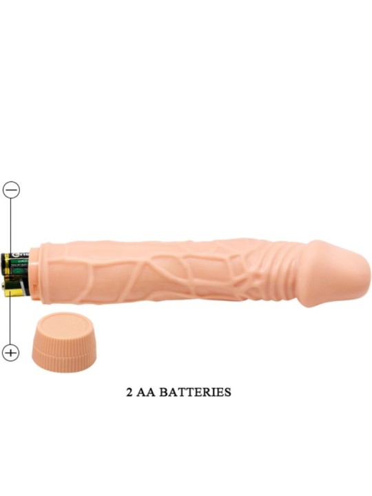 BAILE BOB VIBRADOR REALISTICO 225 CM NATURAL