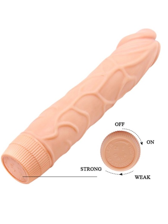 BAILE BOB VIBRADOR REALISTICO 225 CM NATURAL