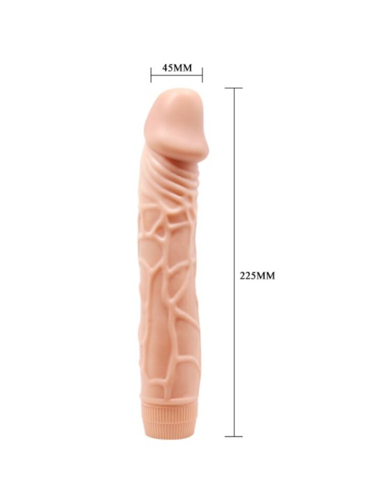 BAILE BOB VIBRADOR REALISTICO 225 CM NATURAL