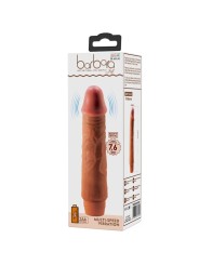 BAILE JEFF VIBRADOR REALISTICO 195 CM MULATO