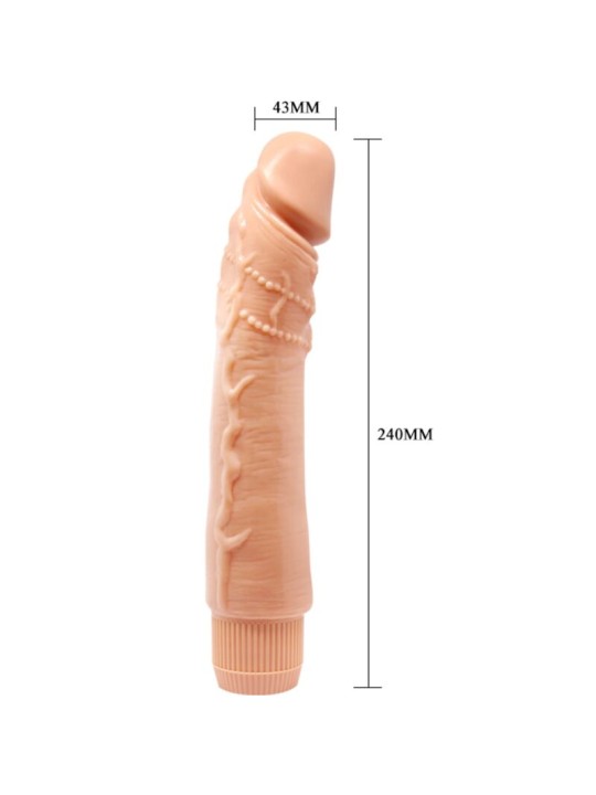 BAILE DYBBUK VIBRADOR REALISTICO 24 CM NATURAL