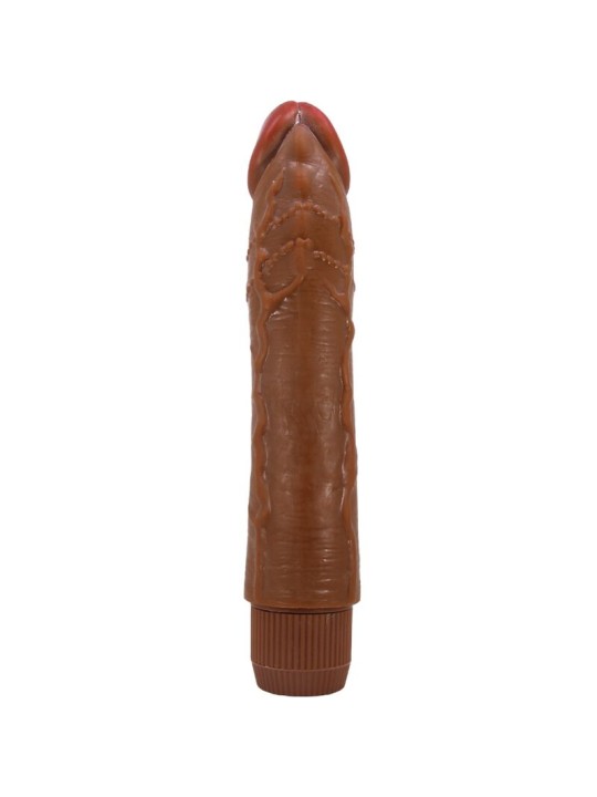 BAILE DYBBUK VIBRADOR REALISTICO 24 CM MULATO