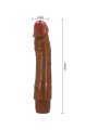 BAILE DYBBUK VIBRADOR REALISTICO 24 CM MULATO
