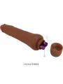 BAILE DRYAD VIBRADOR REALISTICO 25 CM MULATO