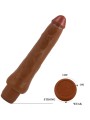 BAILE DRYAD VIBRADOR REALISTICO 25 CM MULATO