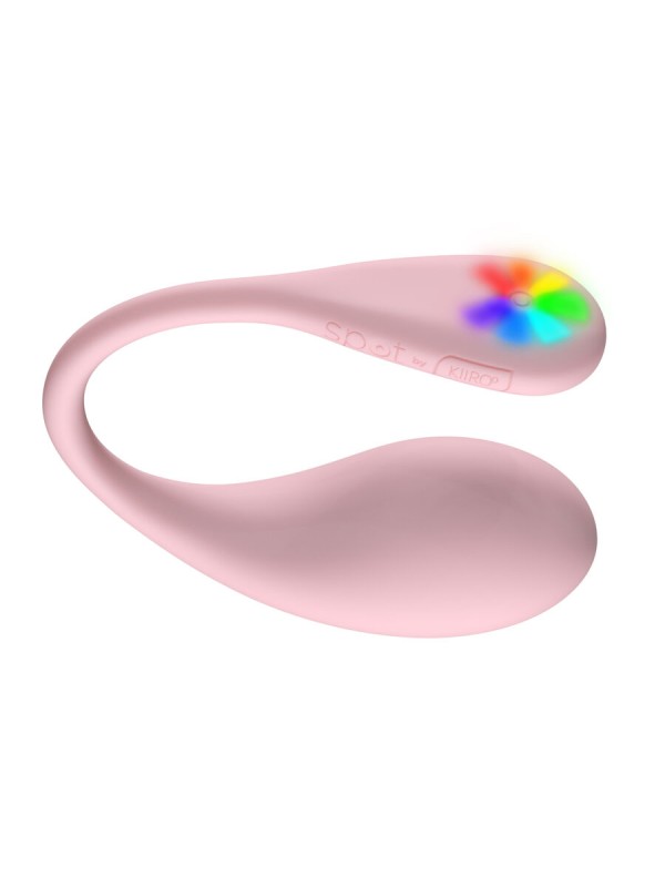 KIIROO SPOT KISS ME VIBRADOR FORMA U ROSA