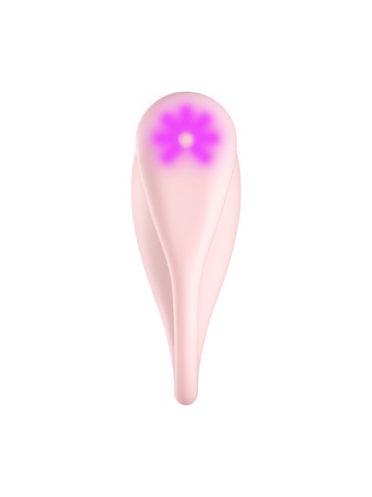 KIIROO SPOT KISS ME VIBRADOR FORMA U ROSA