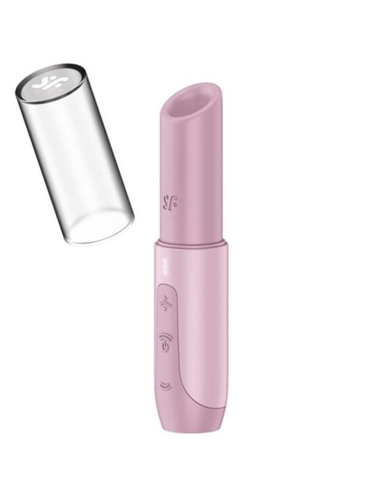 SATISFYER SECRET KISS ESTIMULADOR CLITORIS POR ONDAS ROSA
