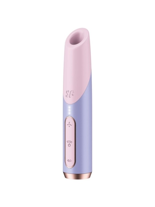 SATISFYER BOLD KISS ESTIMULADOR CLITORIS POR ONDAS ROSA VIOLETA