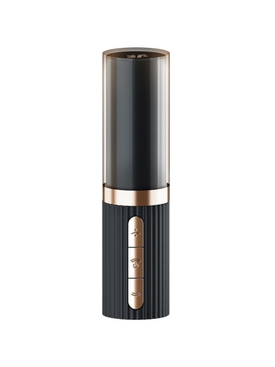 SATISFYER PRO 2 KISS ESTIMULADOR CLITORIS POR ONDAS GRANATE NEGRO