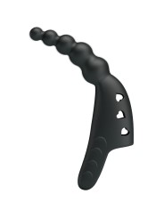 PRETTY LOVE JORDIN VIBRADOR DE DEDO 10 VIBRACIONES NEGRO