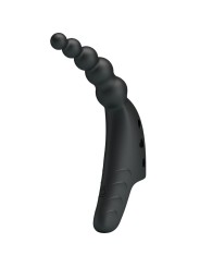 PRETTY LOVE JORDIN VIBRADOR DE DEDO 10 VIBRACIONES NEGRO