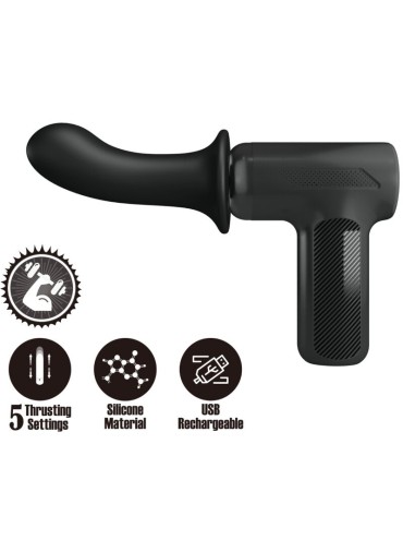 PRETTY LOVE DJ DOCTOR MASAJEADOR 5 CONFIGURACIONES NEGRO