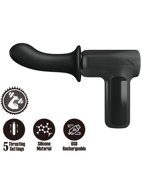 PRETTY LOVE DJ DOCTOR MASAJEADOR 5 CONFIGURACIONES NEGRO