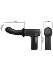 PRETTY LOVE DJ DOCTOR MASAJEADOR 5 CONFIGURACIONES NEGRO