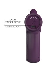 PRETTY LOVE DJ SCHOLAR MASAJEADOR 5 CONFIGURACIONES MORADO