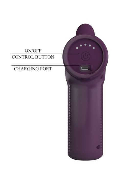 PRETTY LOVE DJ SCHOLAR MASAJEADOR 5 CONFIGURACIONES MORADO