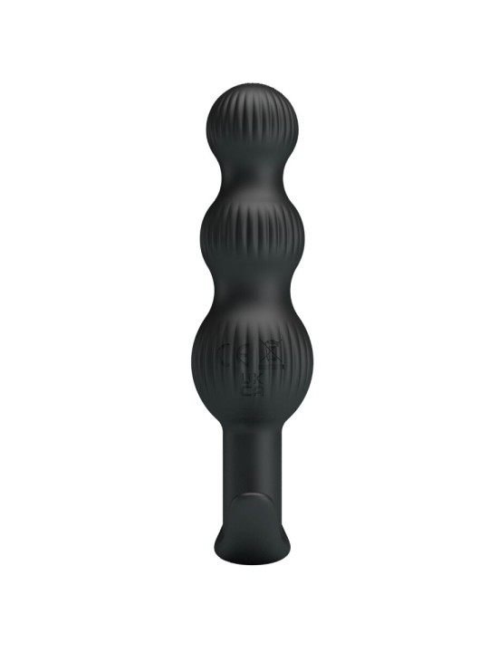 PRETTY LOVE SIDNEY VIBRADOR ANAL 10 VIBRACIONES NEGRO