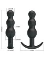 PRETTY LOVE SIDNEY VIBRADOR ANAL 10 VIBRACIONES NEGRO