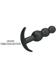 PRETTY LOVE SIDNEY VIBRADOR ANAL 10 VIBRACIONES NEGRO