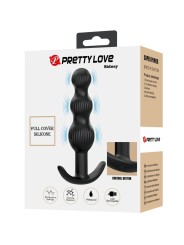 PRETTY LOVE SIDNEY VIBRADOR ANAL 10 VIBRACIONES NEGRO