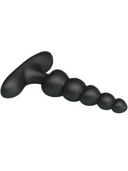 PRETTY LOVE CORBAN VIBRADOR ANAL 10 VIBRACIONES NEGRO