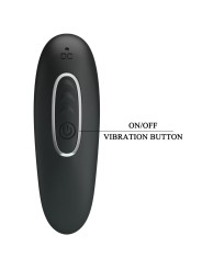PRETTY LOVE CORBAN VIBRADOR ANAL 10 VIBRACIONES NEGRO