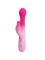 PRETTY LOVE DEJON VIBRADOR RABBIT 3 EN 1 MULTIFUNCION ROSA